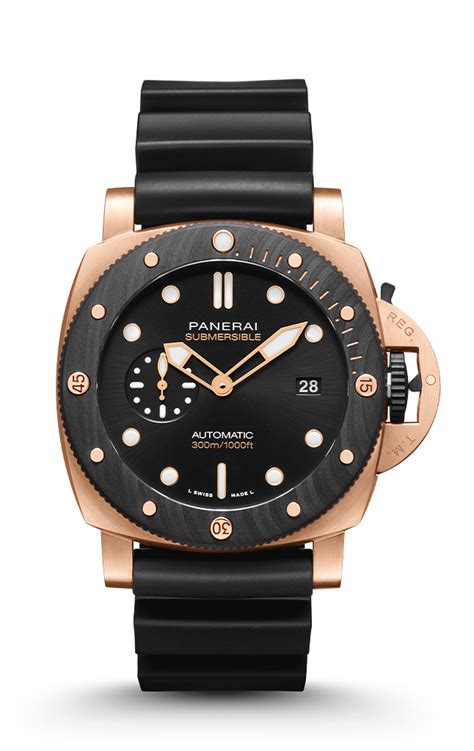 Panerai Submersible Goldtech™ Orocarbo .